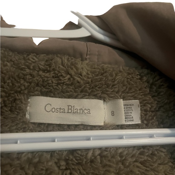 Costa Blanca faux fur coat size 8 - Picture 9 of 10